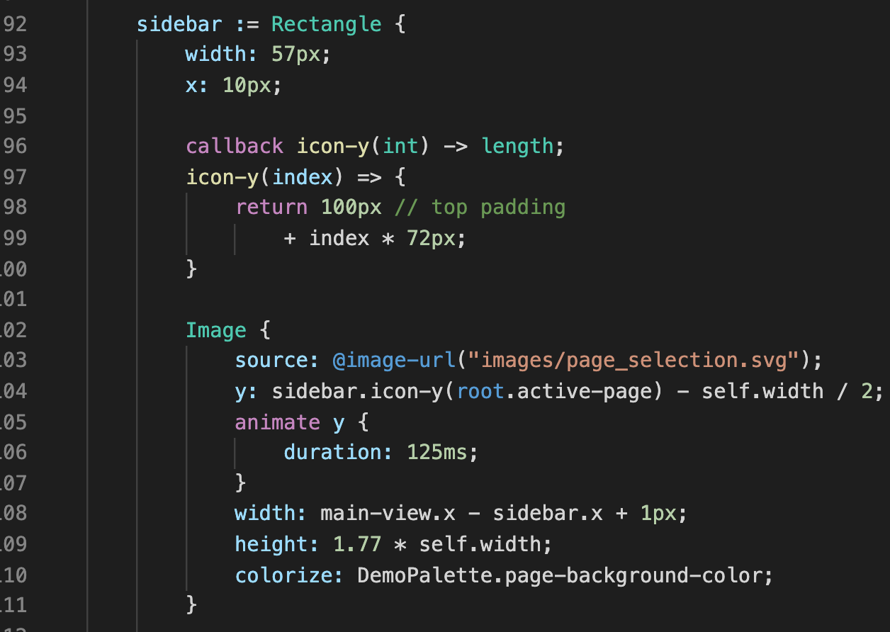 Semantic Highlighting Enabled Screenshot of .60 code shown in VS code with semantic highlighting on